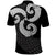 Six Celtic Countries Heritage Polo Shirt Black Celtic Knot Triskelion - Wonder Print Shop
