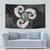 Six Celtic Countries Heritage Tapestry Black Celtic Knot Triskelion - Wonder Print Shop