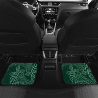 Six Celtic Countries Heritage Car Mats Green Celtic Knot Triskelion - Wonder Print Shop