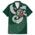 Six Celtic Countries Heritage Family Matching Mermaid Dress and Hawaiian Shirt Green Celtic Knot Triskelion - Wonder Print Shop