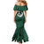Six Celtic Countries Heritage Family Matching Mermaid Dress and Hawaiian Shirt Green Celtic Knot Triskelion - Wonder Print Shop