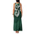 Six Celtic Countries Heritage Family Matching Tank Maxi Dress and Hawaiian Shirt Green Celtic Knot Triskelion - Wonder Print Shop