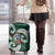 Six Celtic Countries Heritage Luggage Cover Green Celtic Knot Triskelion - Wonder Print Shop