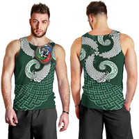 Six Celtic Countries Heritage Men Tank Top Green Celtic Knot Triskelion - Wonder Print Shop