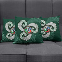 Six Celtic Countries Heritage Pillow Cover Green Celtic Knot Triskelion - Wonder Print Shop