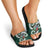 Six Celtic Countries Heritage Slide Sandals Green Celtic Knot Triskelion - Wonder Print Shop