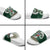 Six Celtic Countries Heritage Slide Sandals Green Celtic Knot Triskelion - Wonder Print Shop
