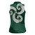 Six Celtic Countries Heritage Women Sleeveless Polo Shirt Green Celtic Knot Triskelion - Wonder Print Shop