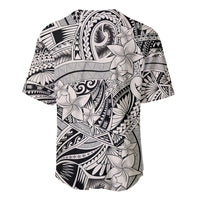 Polynesia Baseball Jersey Tribal Polynesian Spirit With Beige Pacific Flowers LT9 - Wonder Print Shop
