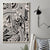 Polynesia Canvas Wall Art Tribal Polynesian Spirit With Beige Pacific Flowers LT9 - Wonder Print Shop