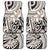 Polynesia Car Mats Tribal Polynesian Spirit With Beige Pacific Flowers LT9 - Wonder Print Shop