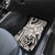 Polynesia Car Mats Tribal Polynesian Spirit With Beige Pacific Flowers LT9 - Wonder Print Shop