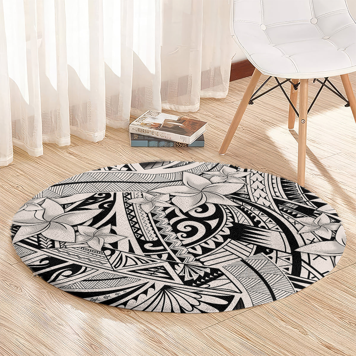polynesia-round-carpet-tribal-polynesian-spirit-with-beige-pacific-flowers