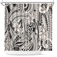 polynesia-shower-curtain-tribal-polynesian-spirit-with-beige-pacific-flowers