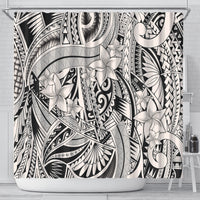 polynesia-shower-curtain-tribal-polynesian-spirit-with-beige-pacific-flowers
