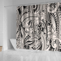 polynesia-shower-curtain-tribal-polynesian-spirit-with-beige-pacific-flowers