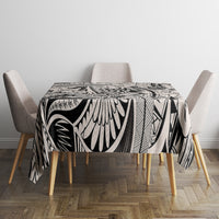 Polynesia Tablecloth Tribal Polynesian Spirit With Beige Pacific Flowers - Wonder Print Shop
