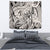 Polynesia Tapestry Tribal Polynesian Spirit With Beige Pacific Flowers - Wonder Print Shop