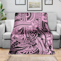polynesia-blanket-tribal-polynesian-spirit-with-pink-pacific-flowers