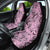 Polynesia Car Seat Cover Tribal Polynesian Spirit With Pink Pacific Flowers LT9 - Wonder Print Shop