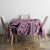 Polynesia Tablecloth Tribal Polynesian Spirit With Pink Pacific Flowers - Wonder Print Shop