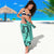 Polynesia Sarong Tribal Polynesian Spirit With Teal Pacific Flowers - Wonder Print Shop