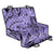 Polynesia Back Car Seat Cover Tribal Polynesian Spirit With Violet Pacific Flowers LT9 - Wonder Print Shop