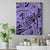 Polynesia Canvas Wall Art Tribal Polynesian Spirit With Violet Pacific Flowers LT9 - Wonder Print Shop