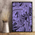 Polynesia Canvas Wall Art Tribal Polynesian Spirit With Violet Pacific Flowers LT9 - Wonder Print Shop