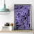 Polynesia Canvas Wall Art Tribal Polynesian Spirit With Violet Pacific Flowers LT9 - Wonder Print Shop