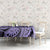 Polynesia Tablecloth Tribal Polynesian Spirit With Violet Pacific Flowers - Wonder Print Shop