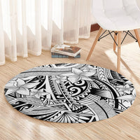 polynesia-round-carpet-tribal-polynesian-spirit-with-white-pacific-flowers