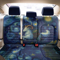 Yule Goat Starry Night Back Car Seat Cover LT9 - Wonder Print Shop