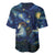 Yule Goat Starry Night Baseball Jersey LT9 - Wonder Print Shop