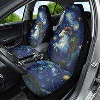 Yule Goat Starry Night Car Seat Cover LT9 - Wonder Print Shop