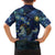 Yule Goat Starry Night Family Matching Summer Maxi Dress and Hawaiian Shirt - Wonder Print Shop