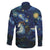 Yule Goat Starry Night Family Matching Summer Maxi Dress and Hawaiian Shirt - Wonder Print Shop