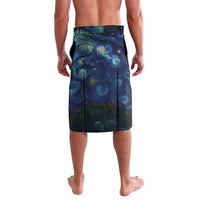 Yule Goat Starry Night Lavalava - Wonder Print Shop