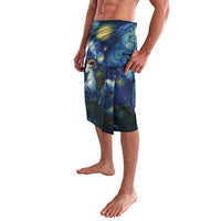 Yule Goat Starry Night Lavalava - Wonder Print Shop