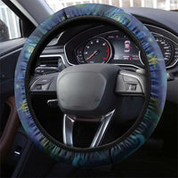 Yule Goat Starry Night Steering Wheel Cover - Wonder Print Shop