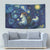 Yule Goat Starry Night Tapestry - Wonder Print Shop