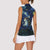 Yule Goat Starry Night Women Sleeveless Polo Shirt - Wonder Print Shop