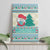 Gnome Bagpies Musical Canvas Wall Art Nollaig Chridheil Scotland Christmas Pattern LT9 - Wonder Print Shop