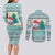Gnome Bagpies Musical Couples Matching Long Sleeve Bodycon Dress and Long Sleeve Button Shirt Nollaig Chridheil Scotland Christmas Pattern LT9 - Wonder Print Shop