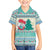 Gnome Bagpies Musical Family Matching Off The Shoulder Long Sleeve Dress and Hawaiian Shirt Nollaig Chridheil Scotland Christmas Pattern - Wonder Print Shop