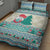 Gnome Bagpies Musical Quilt Bed Set Nollaig Chridheil Scotland Christmas Pattern - Wonder Print Shop