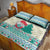 Gnome Bagpies Musical Quilt Bed Set Nollaig Chridheil Scotland Christmas Pattern - Wonder Print Shop