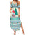 Gnome Bagpies Musical Summer Maxi Dress Nollaig Chridheil Scotland Christmas Pattern - Wonder Print Shop
