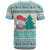 Gnome Bagpies Musical T Shirt Nollaig Chridheil Scotland Christmas Pattern - Wonder Print Shop