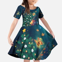 Nollaig Chridheil Scottish Gnome Family Matching Tank Maxi Dress and Hawaiian Shirt Bagpies Musical and Chirstmas Tree - Wonder Print Shop